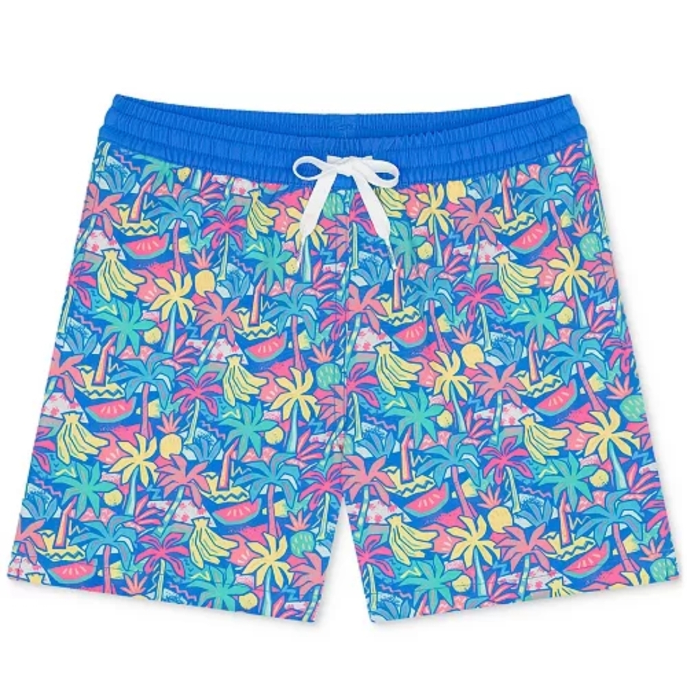 Chubbies Vibrant Palm Print Swim Shorts